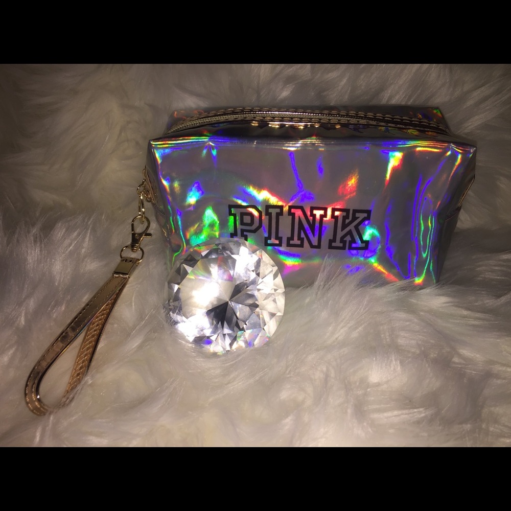 PINK MAKE UP BAG